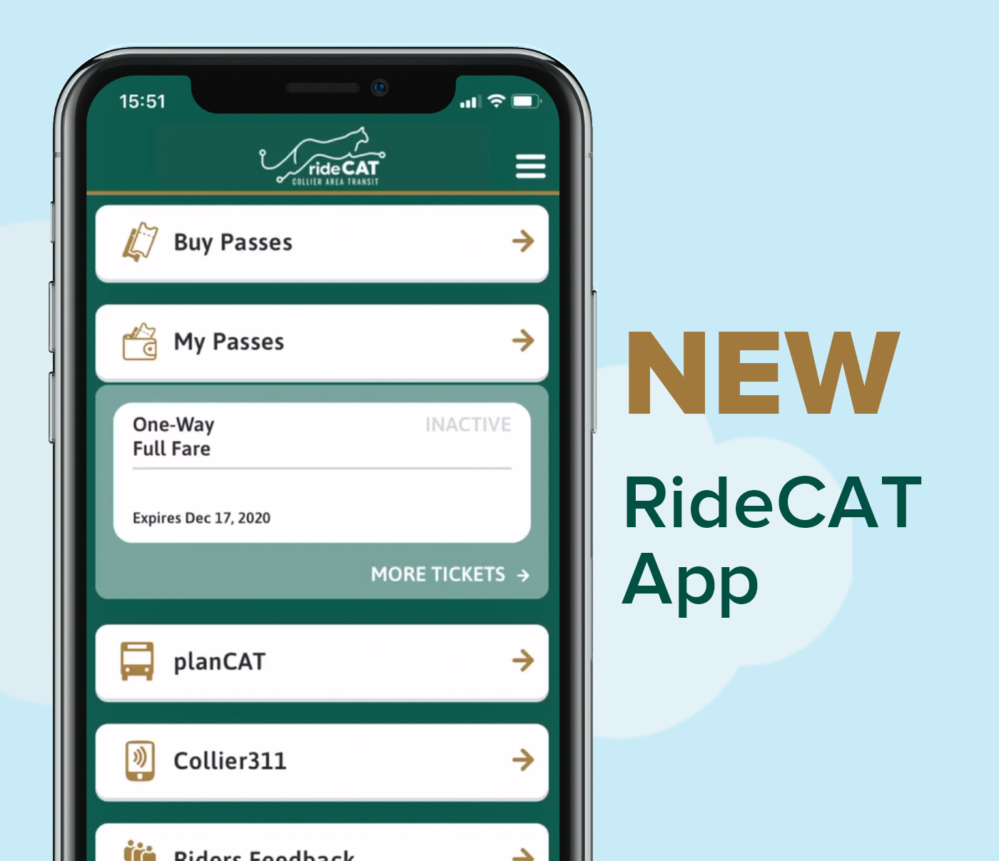 rideCAT app