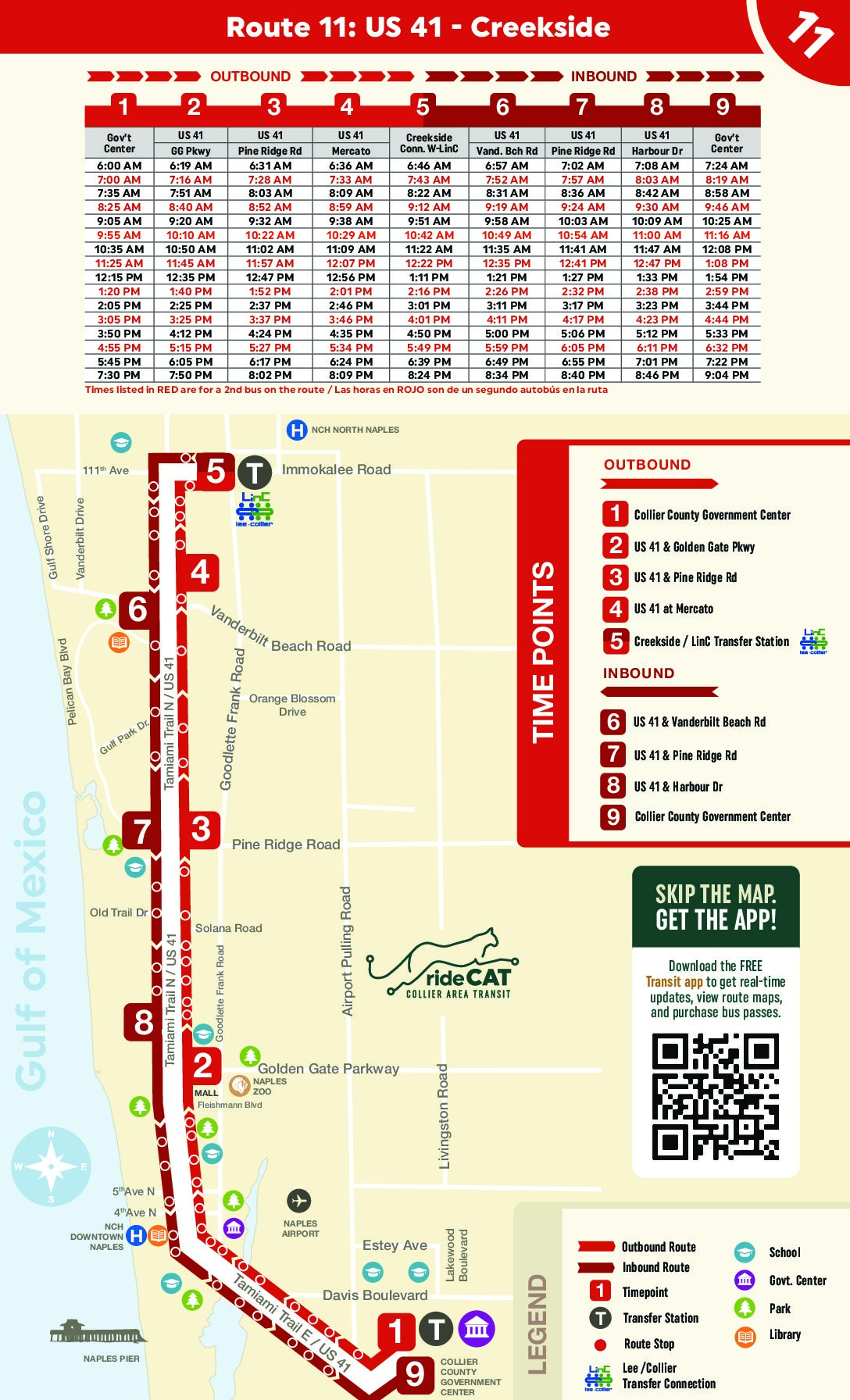 US 41 to Creekside Commerce Park