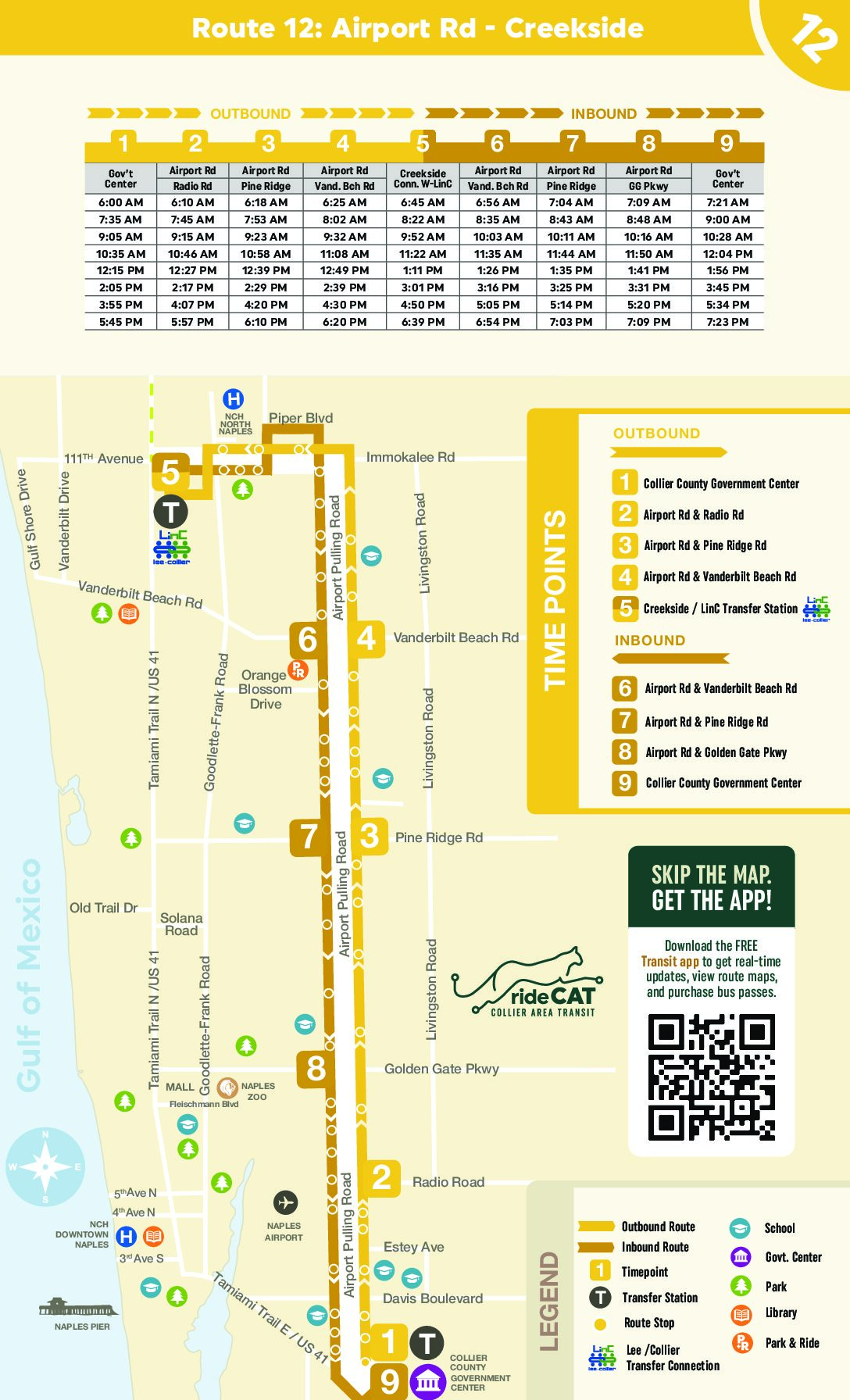 Airport Rd to Creekside Commerce Park