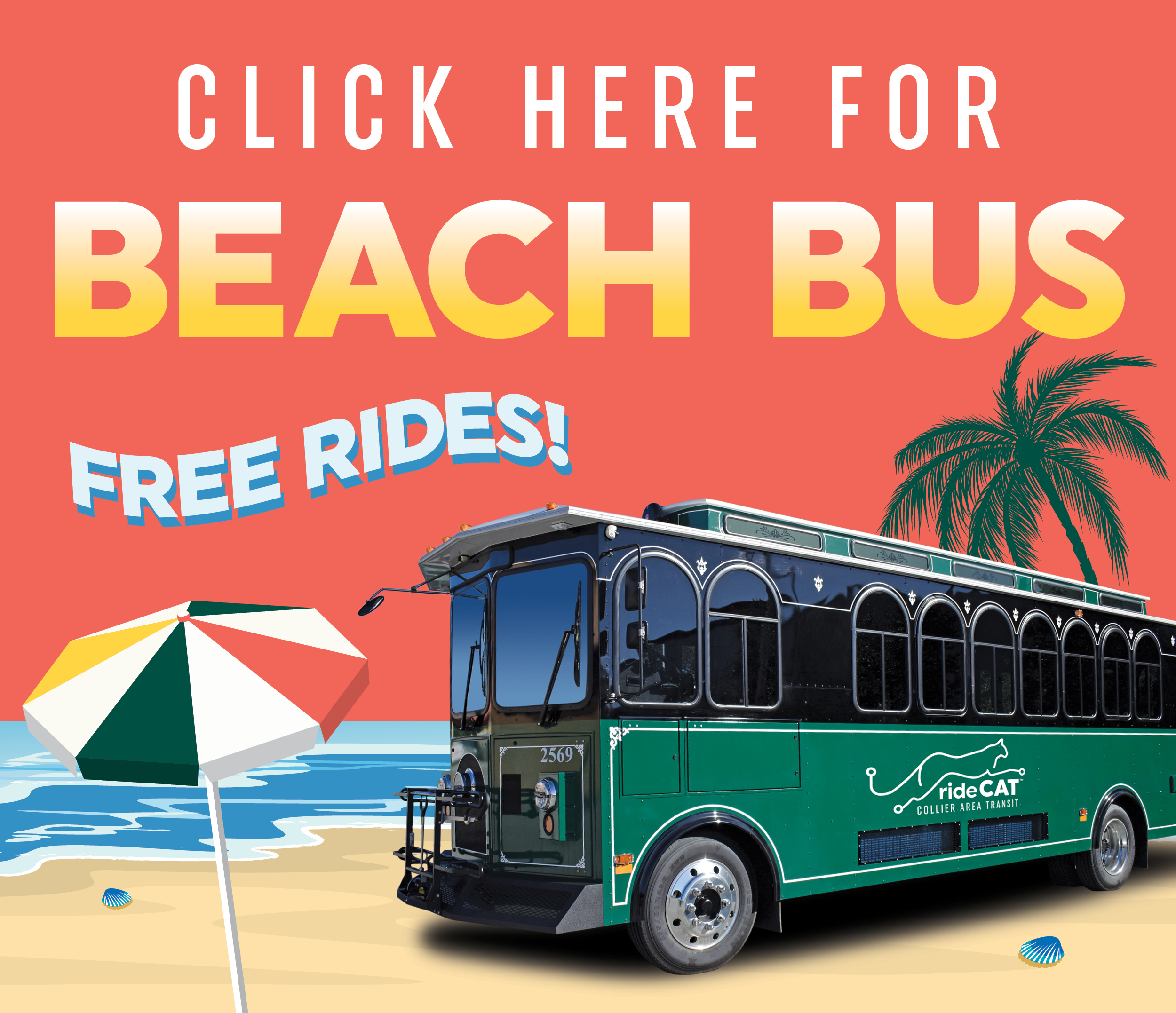 CAT’s Beach Bus is Back!