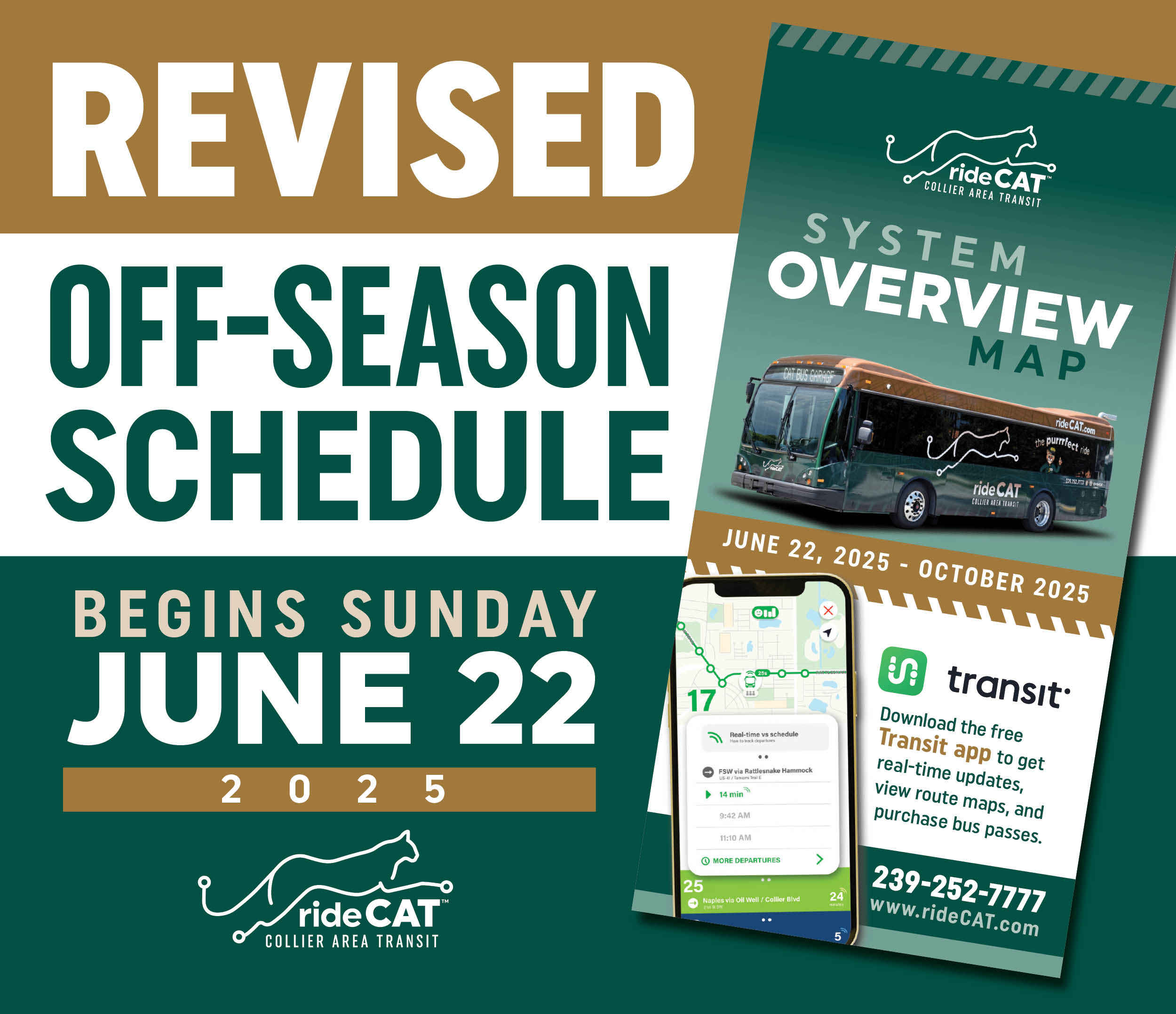 Revised Off-Season Schedules Begin on Sunday, June 22, 2025